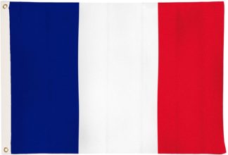 Bandera de Francia 90 x 150 resistente a la intemperie