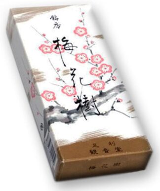 Incienso Japonés Shoyeido Baika-ju – Flor del Ciruelo | 150 Varillas Premium | Aroma Relajante y Natural