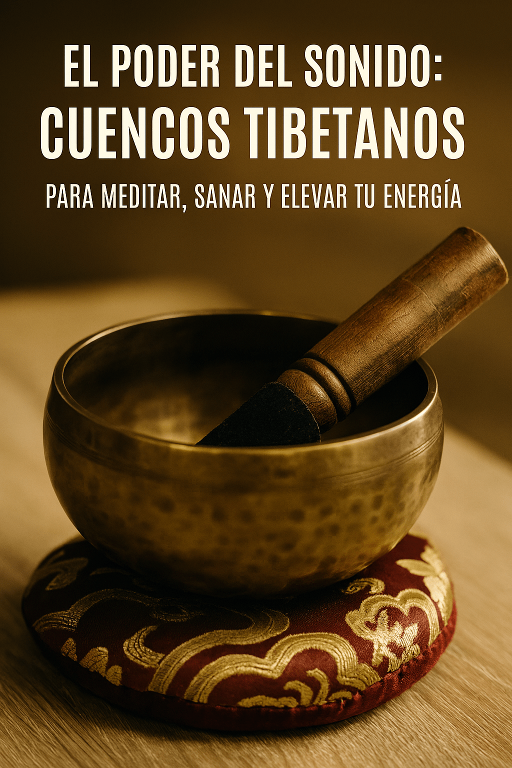 El Poder del Sonido: Cuencos Tibetanos para Meditar, Sanar y Elevar tu Energía